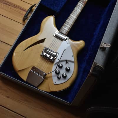 MINT 1966 Rickenbacker 365 NS (New Style) Mapleglo, w/OHSC, 360 image 9