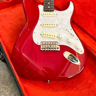 Tokai GoldStar Sound Strat 2017 - Cherry red original vintage MIJ Japan god star image 3