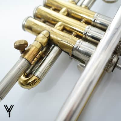 Bach Early Elkhart Corporation 229/239 C Trumpet 1966 image 7