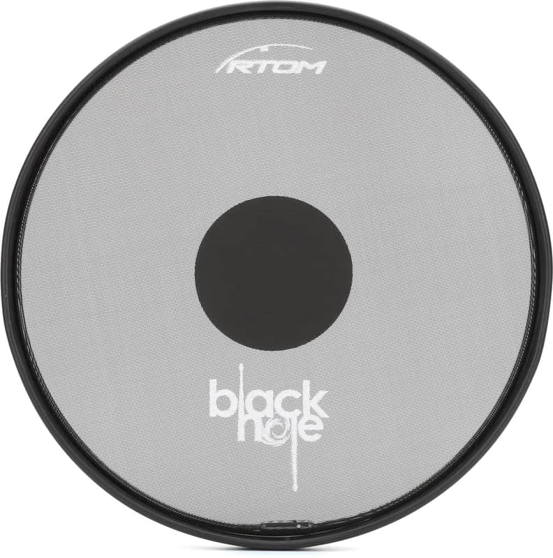 RTOM Black Hole Snap-on Mesh Practice Pad - 13-inch image 1