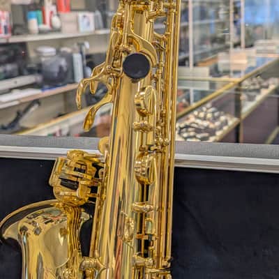 Alpine Woodwinds AAS143 2010's Alto Saxophone with Case - Gold image 11