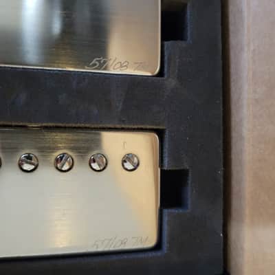 PRS 57/08 Humbucker Set - Brushed Nickel image 5