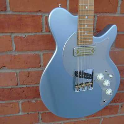 Eastman Fullertone SC'52 Ice Blue Metallic w/bag,demo image 2
