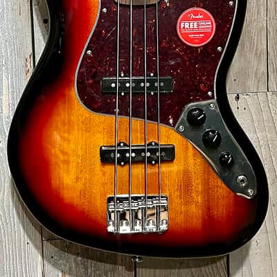 2025 Squier Classic Vibe '60s Jazz Bass Fretless - 3-Color Sunburst, Support Indie Guitar Shops and Buy it Here! image 4