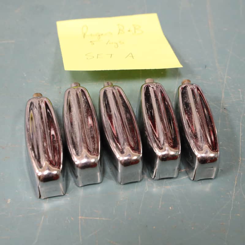 Vintage Rogers Bread & Butter Tab Lug, Single Tension For Toms 3916R, 5-Pack Set A image 1