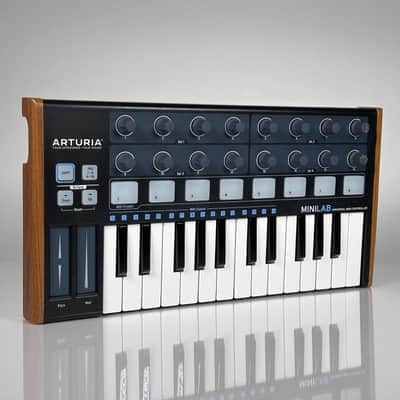 Arturia Minilab Universal MIDI Keyboard Controller Black image 3
