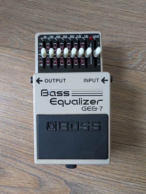 Boss GEB-7 Bass Equalizer Pedal As-Is image 1