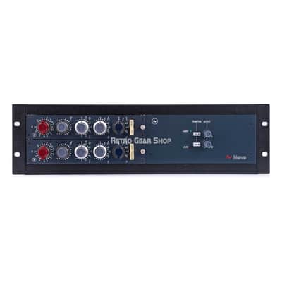 Neve 1089 / 1073 Pair Racked Microphone Mic Preamp EQ Equalizer Vintage Rare image 1