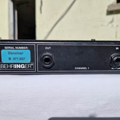 Behringer Denoiser SNR202 2-Channel Noise Reduction System 1990s - Black / Silver image 9
