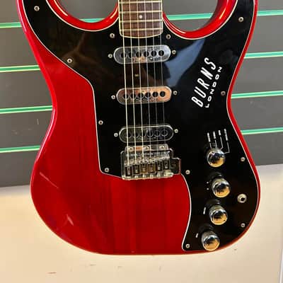 Burns Bison 62 Reissue Red Electric Guitar | Reverb