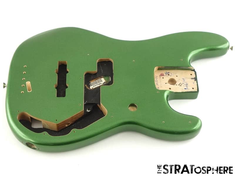 Fender Player II Modified Active Precision Bass BODY, Harvest Green Metallic image 1