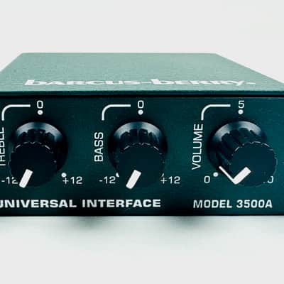 Barcus-Berry 3500A Universal Interface/ Piezo Preamp - Green image 2