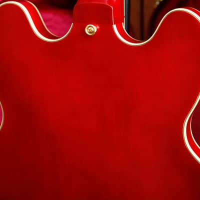 Epiphone Inspired by Gibson Custom 1959 ES-335 Cherry Red Electric Guitar & Hardcase image 15