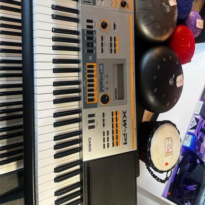 Casio XW-P1 61-Key Performance Synthesizer 2010s - Silver image 1
