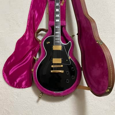 Gibson USA 1995 Les Paul Custom Ebony Miraculous Great | Reverb
