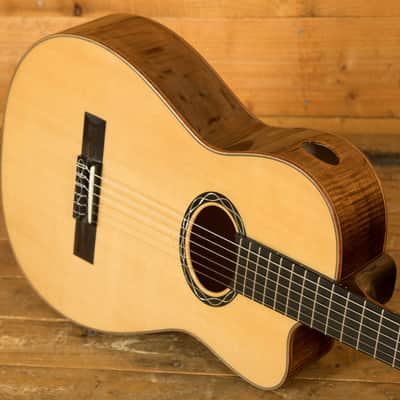 Eastman Cabaret-JB - Ebony - Natural w/LR Baggs LB6 image 5
