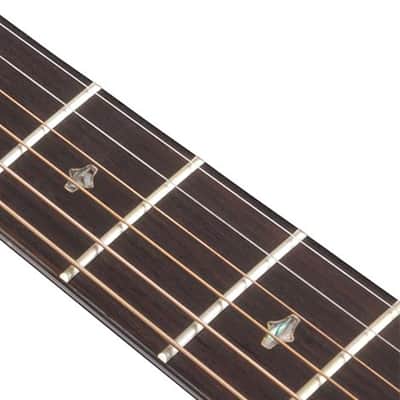Ibanez AE3007FMH 7-String Acoustic Guitar - Tobacco Edge Burst High Gloss image 5