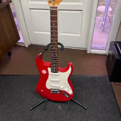 Used Starcaster by Fender Electric Guitar Red Local Pickup Item image 1