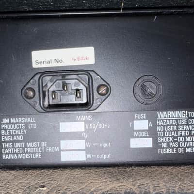 Marshall 200W Integrated Bass System Head image 4