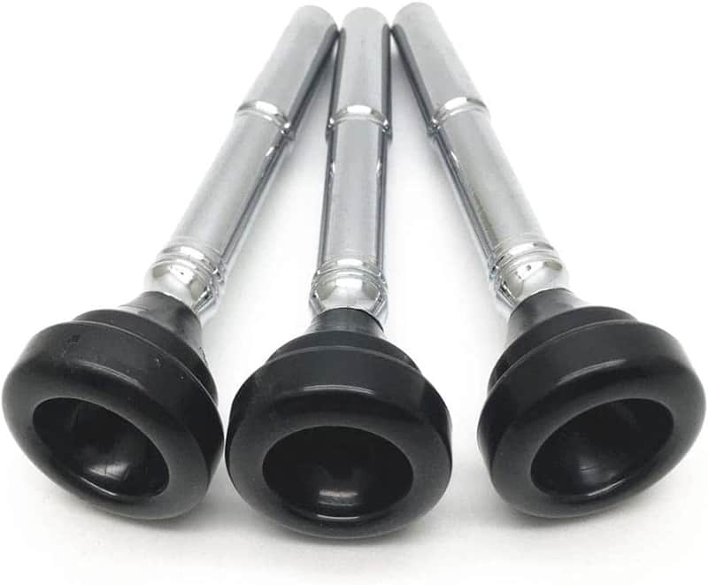 3pcs Trumpet Mouthpiece 3C 5C 7C Black Plastic and Metal Mouthpiece image 1