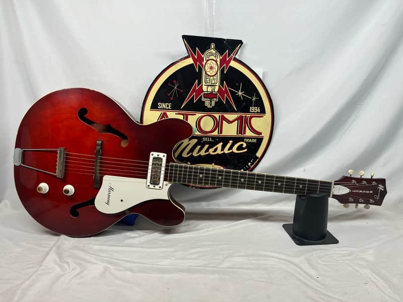 Harmony H53/1 Rocket Hollow Body Electric Guitar image 1