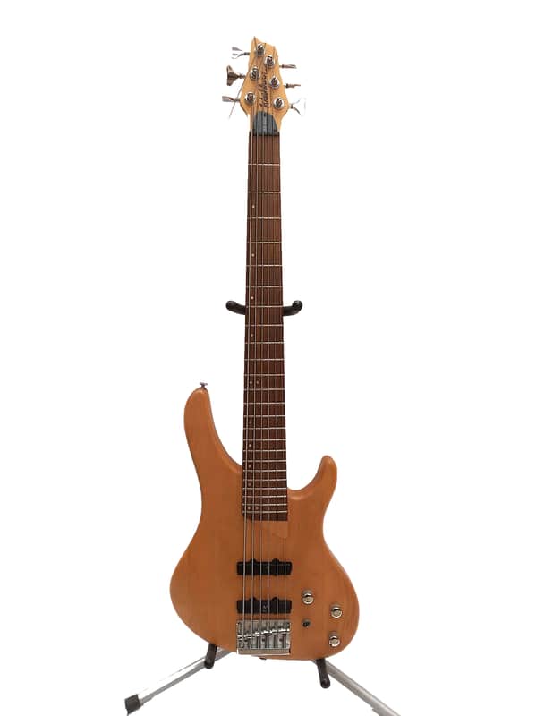 Washburn XB-600 Bantam Series 6 String Bass Natural | Reverb