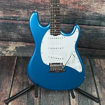 Sterling by Music Man Cutlass SSS CT50SSS-TLB-R2 Electric Guitar- Toluca Lake Blue image 2