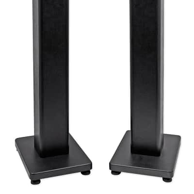 (2) Rockville 28" Studio Monitor Speaker Stands For ADAM Audio T7V Monitors image 3