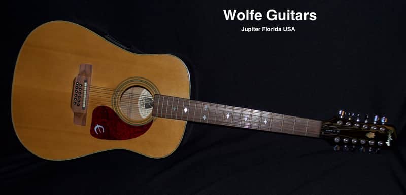 Epiphone PR 350 - 12E Natural | Reverb