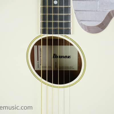 Ibanez TCY10E-IVH Talman - Ivory High Gloss image 4