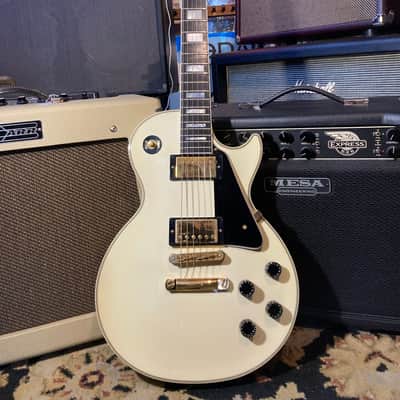 Gibson Les Paul Custom Shop Custom 2000 - Alpine White (Aged) image 3