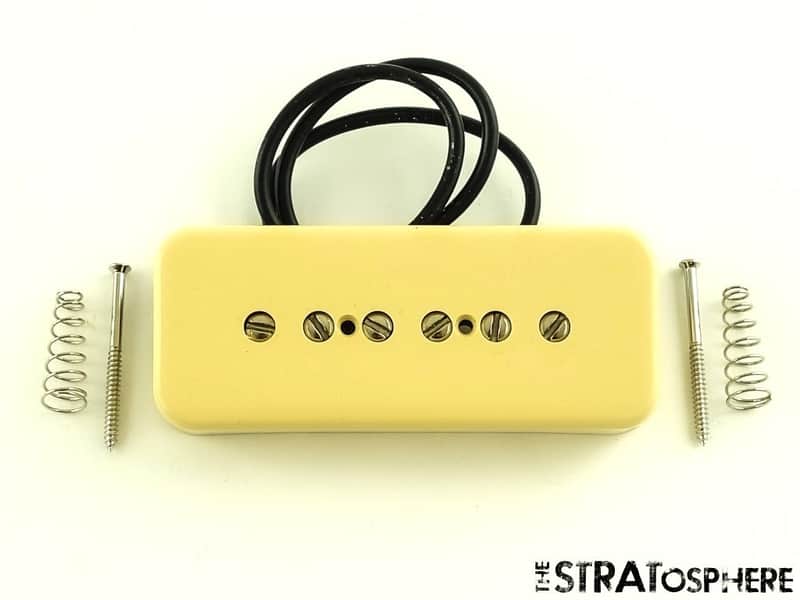 NOS Tonerider Vintage P-90 Soapbar SBV90V-N-CR NECK PICKUP Cream image 1