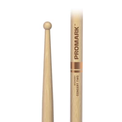 ProMark Concert Two Hickory Drumstick Wood Tip image 1