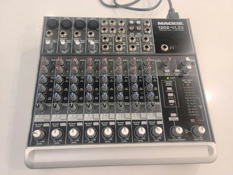 Mackie 1202 vlz3- Silver image 1
