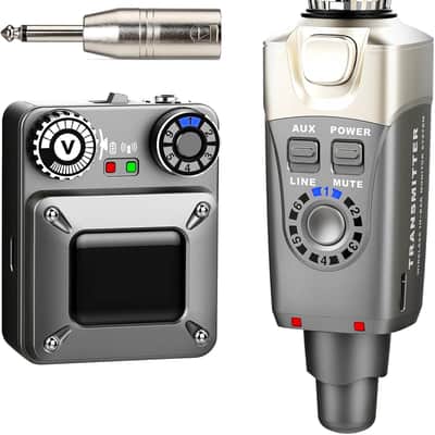 Wireless in-Ear Monitor System Professional IEM System Transmitter and Beltpack Receiver for Studio, Band Rehearsal,Live Performance image 1