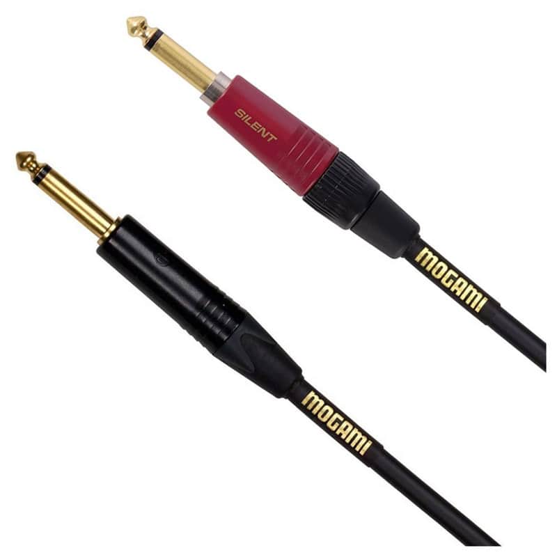 MOGAMI 6m Ultimate Guitar Cable, Straight Jacks image 1