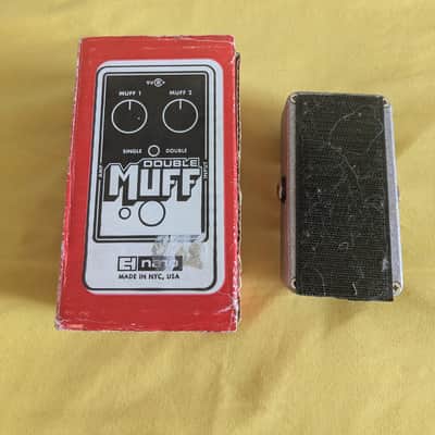 Electro-Harmonix Double Muff Nano Fuzz 2010 - 2020 - Black / Red / Metal image 3