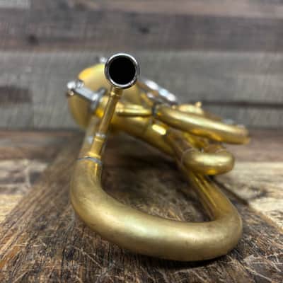 Unbranded 3-Valve Brass Soprano Bugle image 16