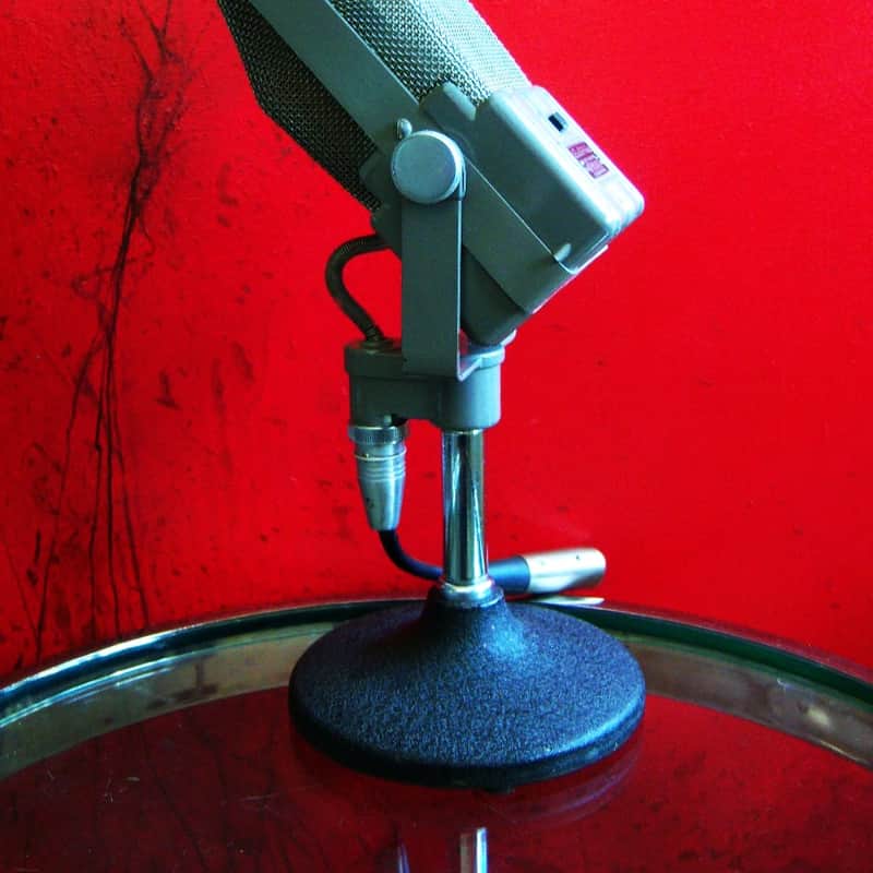 1950s Electro-Voice V-2 Ribbon Velocity Microphone Black