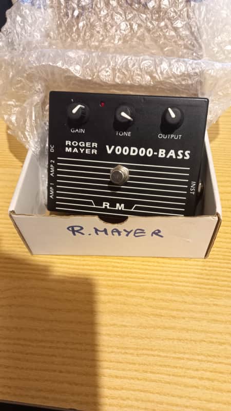 Roger Mayer Voodoo Bass 2010 Black image 1