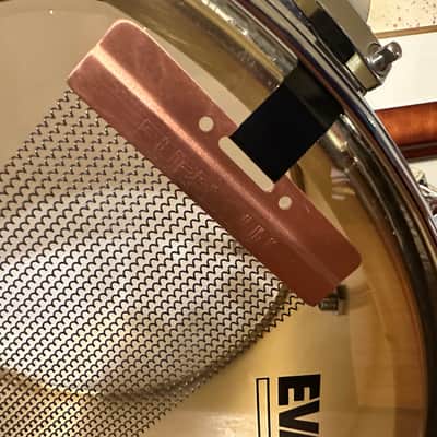 WTS Steve Pruitt Signature Series 7.5 x 13 Brass Snare Drum, fantastic shape image 12