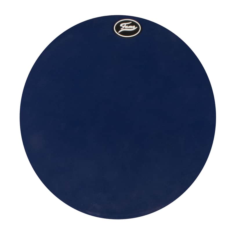 Fame Table-Top Practice Pad 10" (Blue) - Accessory for Drums image 1