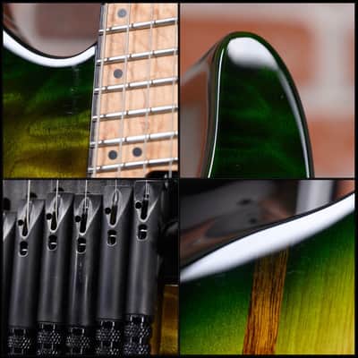 Jackson USA Custom Shop Soloist MS Master Built By “Metal” Joe Williams Quilt Maple Top Zilla Burst #701 Built for NAMM in 2019 with Original Hard Shell Case. image 15