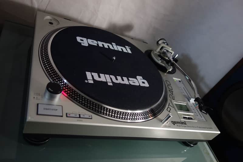 GEMINI PT 2400 High-Torque Direct Drive Professional Turntable