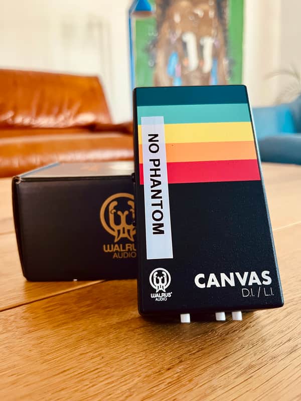 Walrus Audio Canvas Mono Line Isolator Direct Box 2022 - Present - Various image 1