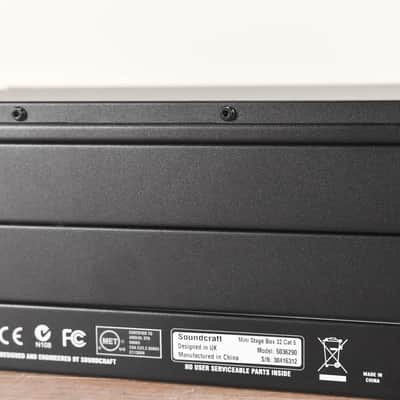 Soundcraft Mini Stagebox 32 Cat 5 32-Ch. Digital Stagebox with MADI Card CG0012Q image 7