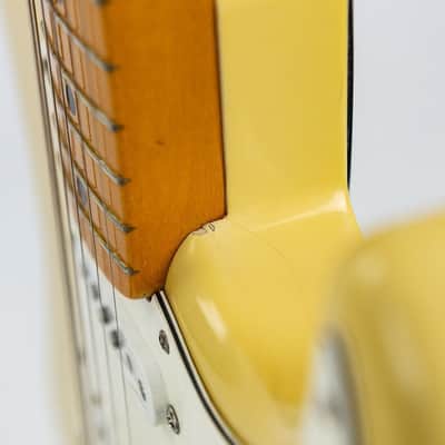 Fender Fender Custom Shop Stratocaster NOS MN Olympic White Pre Owned 1998 - Olympic White image 8