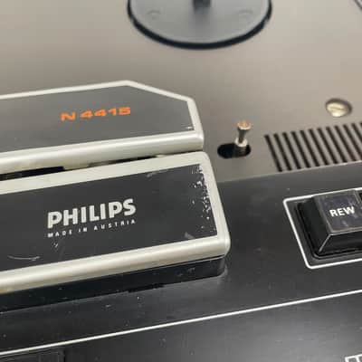 Philips - N4415 - Reel-to-Reel Recorder - 18 CM - 2-Head - Serviced (New Belts/Cleaned) image 9