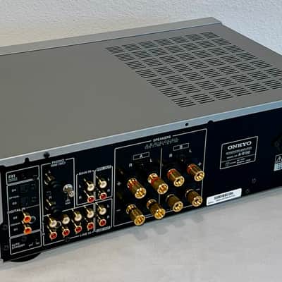 Onyko A-9150 120 Watt Stereo Integrated Stereo Amplifier Silver, Mint Condition, Works Flawlessly Sounds Amazing ! image 6