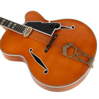 Alexander Polyakov Instruments New Yorker 18" archtop guitar 2021 Gloss laquer image 10